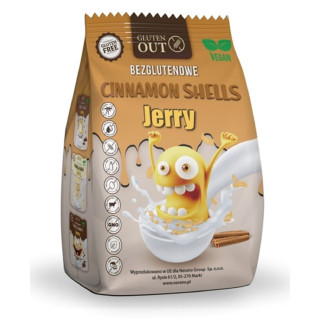 Muszelki Zbożowe Cynamonowe Bezglutenowe 375 g - Jerry Gluten Out - Ek