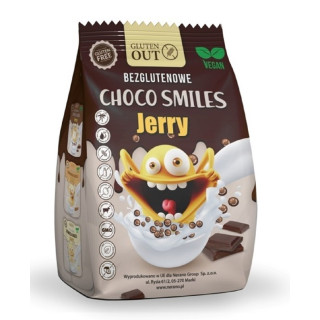 Chrupki Zbożowe Kakaowe Smiles Bezglutenowe 375 g - Jerry Gluten Out -