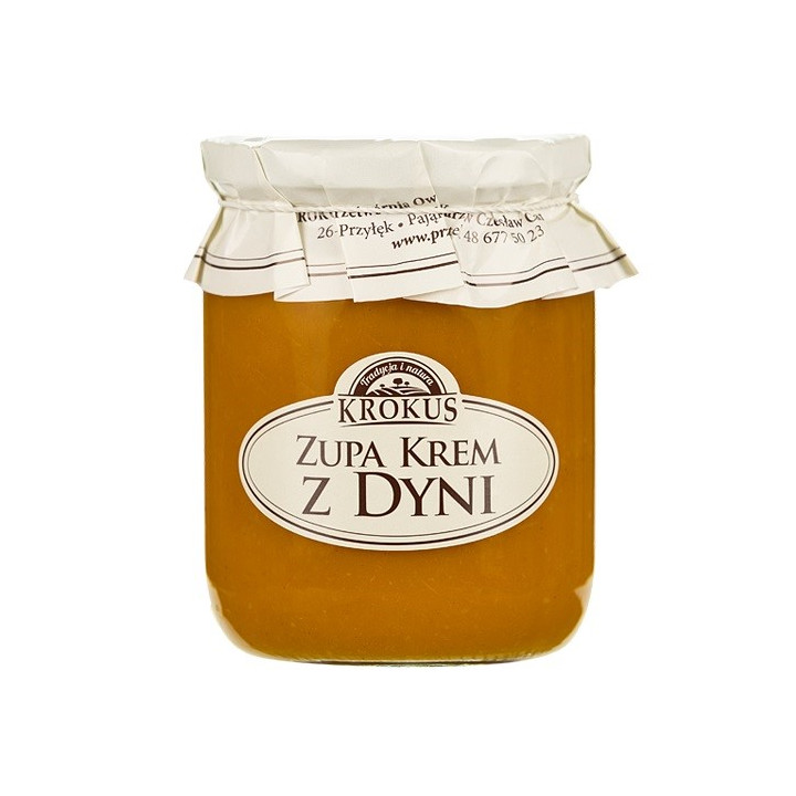 Zupa Krem z Dyni Bezglutenowa 470 g - Krokus - Ekochatka