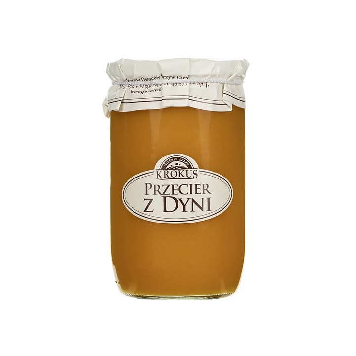 Przecier z Dyni 100% Bezglutenowy 660 g - Krokus - Ekochatka