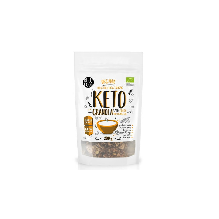 Granola Kakaowa BIO 200 g - Diet-Food - Ekochatka