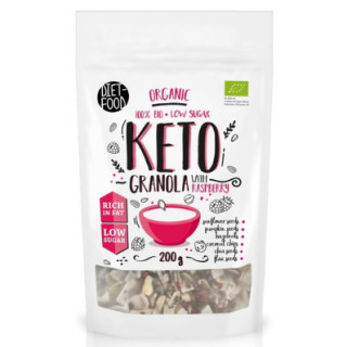 Granola Malinowa BIO 200 g - Diet-Food - Ekochatka