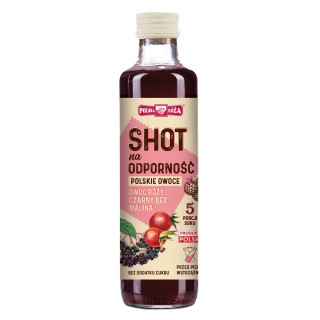 Shot na Odporność NFC Owoc Róży, Czarny Bez i Malina 250 ml - Polska R