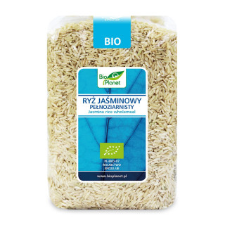 Ryż Jaśminowy Pełnoziarnisty BIO 1kg | BIO PLANET - Ekochatka