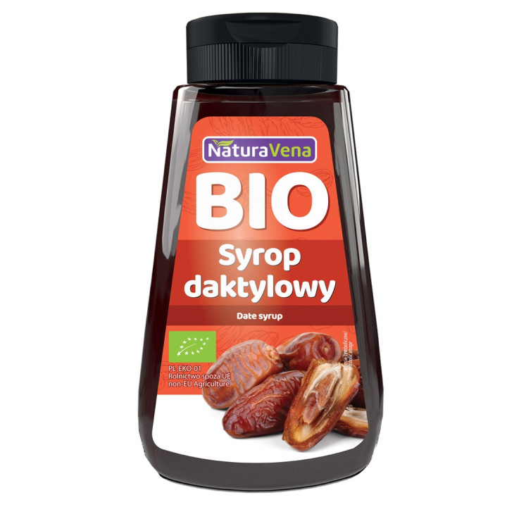 Syrop Daktylowy BIO 350 g - Naturavena - Ekochatka
