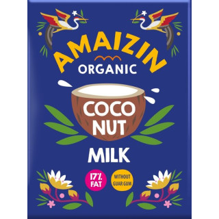 Mleczko Kokosowe bez Gumy Guar BIO 200 ml - Amaizin - Ekochatka