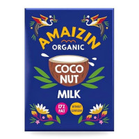 Mleko Kokosowe bez Gumy Guar 17% Tłuszczu BIO 500 ml - Amaizin