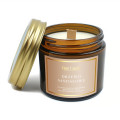 Świeca Sojowa Zapachowa Drzewo Sandałowe Drewniany Knot 120 ml - Your Candle