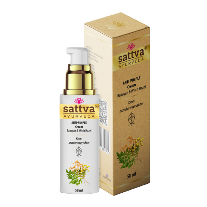 Krem do Twarzy Przeciw Niedoskonałościom z Neem 50 ml - Sattva - Ekoch