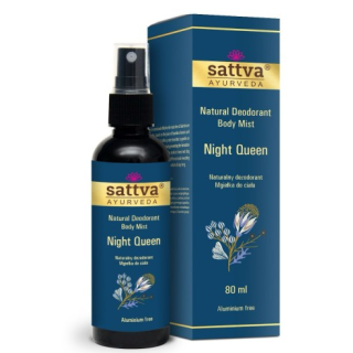 Dezodorant Mgiełka do Ciała Królowa Nocy 80 ml - Sattva - Ekochatka