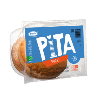 Bułki Pita Bezglutenowe 2 szt. 190 g - Incola - Ekochatka
