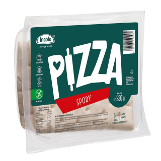 Spody do Pizzy Bezglutenowe 3 szt. 230 g - Incola - Ekochatka