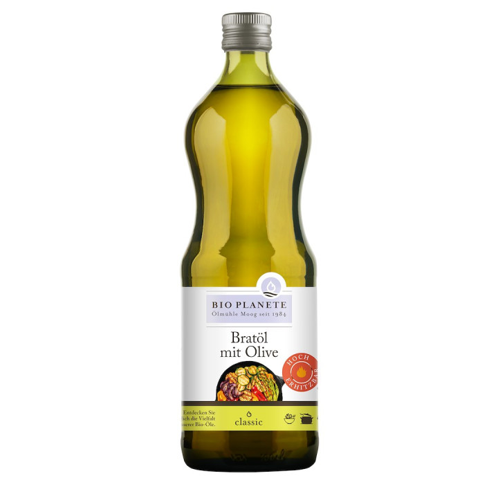 Olej do Smażenia z Oliwą z Oliwek Extra Virgin BIO 1 l - Bio Planete -