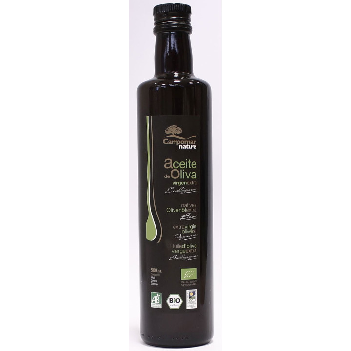 Oliwa z Oliwek Extra Virgin BIO 500 ml - Campomar Nature - Ekochatka