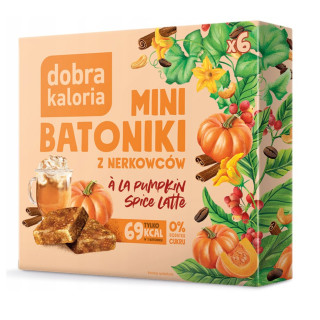 Batoniki Mini z Nerkowców Mango Lassi 6 x 17 g - Dobra Kaloria - Ekoch