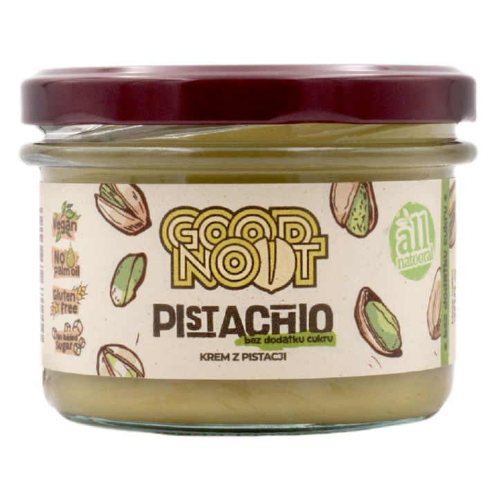 Krem Pistacjowy bez Dodatku Cukrów 200 g - Good Noot - Ekochatka