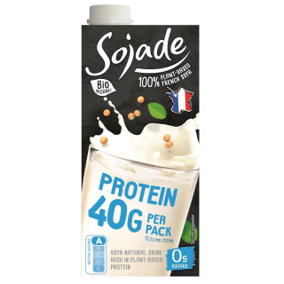 Napój Sojowy Proteinowy Naturalny bez Cukru BIO Bezglutenowy 750 ml - 