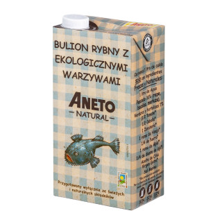 Bulion Rybny z Warzywami Bezglutenowy BIO 1 l - Aneto - Ekochatka