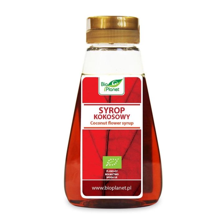 Syrop Kokosowy BIO 300g (250ml) | BIO PLANET - Ekochatka