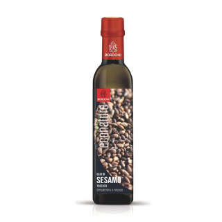 Olej Sezamowy z Prażonych Nasion Tłoczony na Zimno BIO 250 ml - Bordon