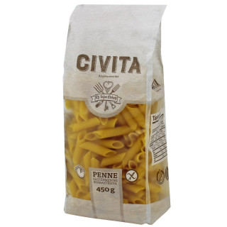 Makaron Kukurydziany Penne Bezglutenowy 450 g - Civita - Ekochatka