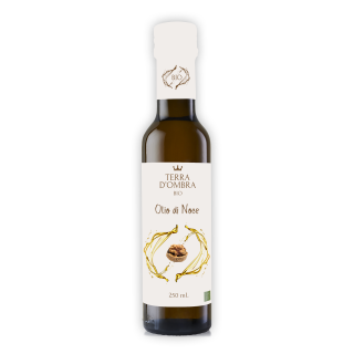 Olej z Orzechów Włoskich Tłoczony na Zimno BIO 250 ml - Terra D'Ombra 