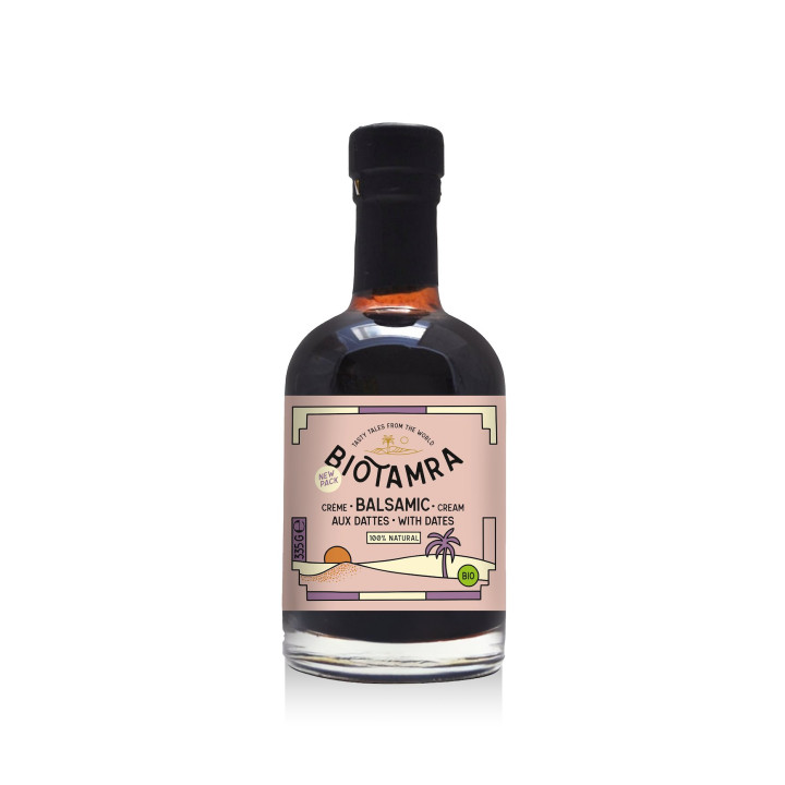 Krem Balsamiczny Daktylowy bez Dodatku Cukrów BIO 335 g - Biotamra - E