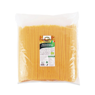 Makaron Spaghetti Semolinowy BIO 5 kg - Horeca - Ekochatka