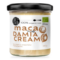 Krem z Orzechów Macadamia Prażonych 100% BIO 300 g - Diet-Food