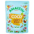 Rurki Waflowe Kokosowe Bezglutenowe BIO 140 g - Amaizin