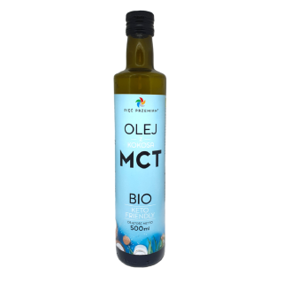 Olej Kokosowy MCT Bezglutenowy BIO 500 ml - Pięć Przemian - Ekochatka