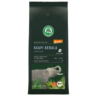 Kawa Ziarnista Espresso Arabica i Robusta Kaapi Kerala Demeter BIO 250