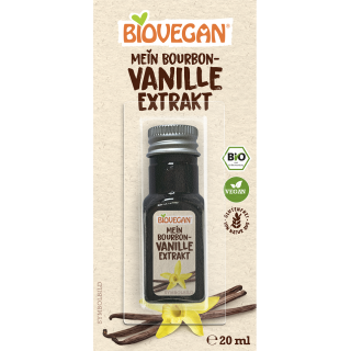 Ekstrakt z Wanilii Bourbon Bezglutenowy BIO 20 ml - Biovegan - Ekochat