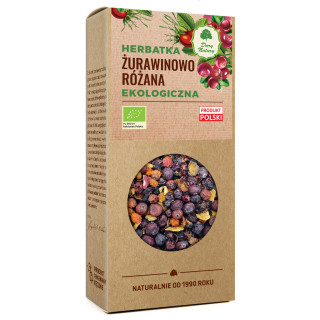 Herbatka Żurawinowo-Różana BIO 100 g - Dary Natury - Ekochatka