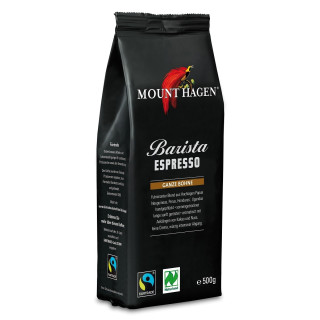 Kawa Ziarnista Arabica Robusta Barista Espresso BIO 500 g - Mount Hage