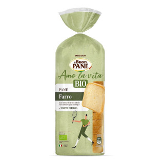 Chleb Tostowy Orkiszowy Krojony BIO 400 g - Il Buon Pane - Ekochatka