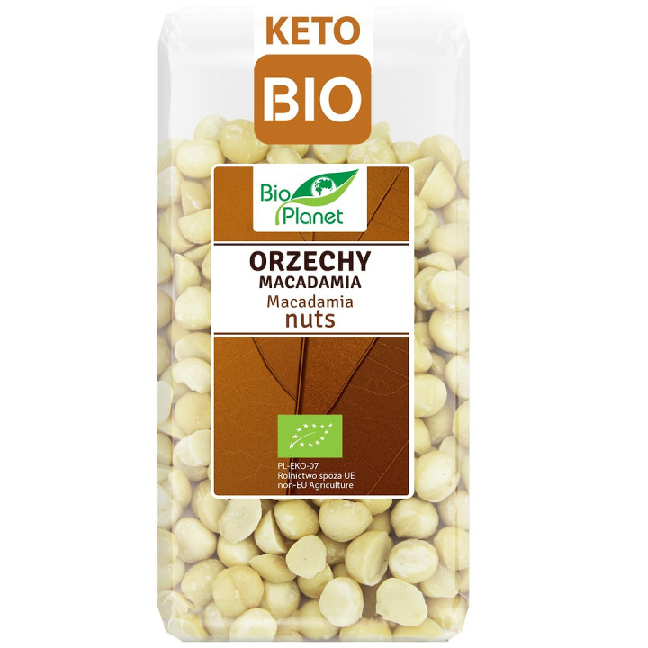 Orzechy Macadamia BIO 350 g - Bio Planet - Ekochatka