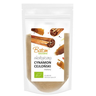 Cynamon Cejloński Mielony BIO 1 kg - Horeca - Ekochatka
