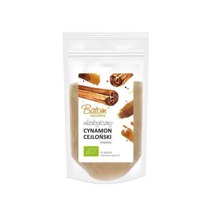 Cynamon Cejloński Mielony BIO 1 kg - Horeca - Ekochatka