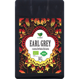 Herbata Czarna Earl Grey Liściasta BIO 100 g - Ecoblik - Ekochatka