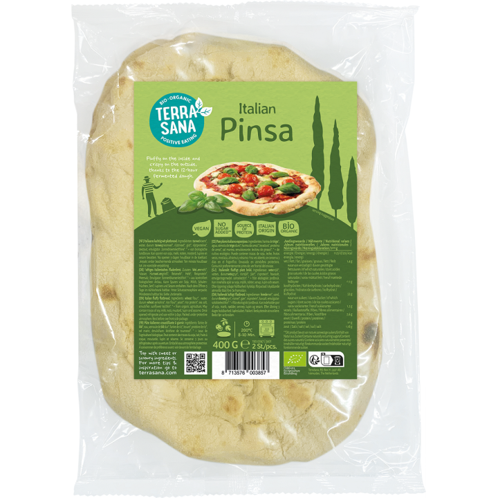 Pinsa Włoska BIO 400 g - Terrasana - Ekochatka