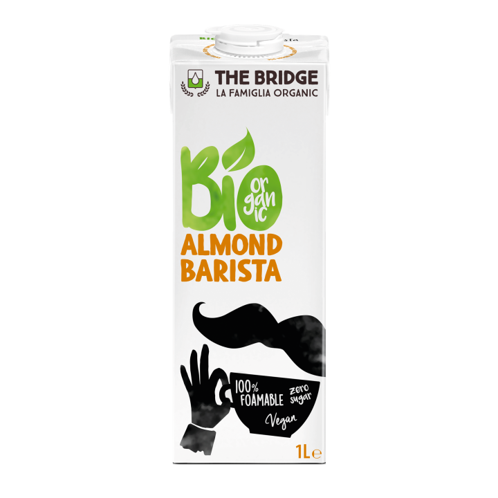 Napój Migdałowy Barista Bezglutenowy BIO 1 l - The Bridge - Ekochatka