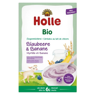 Kaszka Ryżowa Mleczna Jagodowo-Bananowa Bezglutenowa BIO od 6 Miesiąca