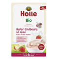Kaszka Owsiana Mleczna Truskawkowo-Jabłkowa BIO 250 g - Holle