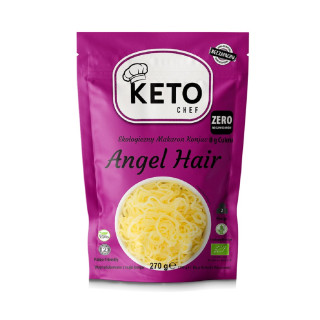 Makaron Konjac Angel Hair Bezglutenowy BIO 200 g - Keto Chef - Ekochat