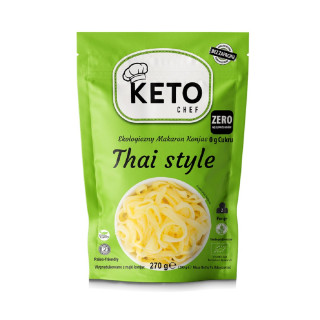Makaron Konjac Thai Style Bezglutenowy BIO 200 g - Keto Chef - Ekochat