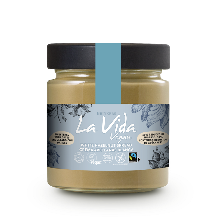 Krem Orzechowo-Daktylowy Bezglutenowy BIO 200 g - La Vida Vegan - Ekoc
