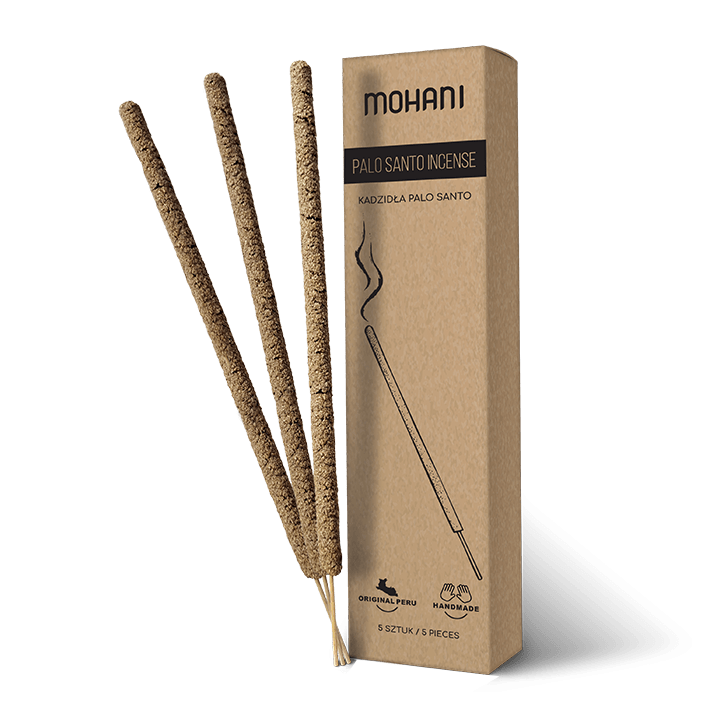 Kadzidełka Słupkowe Palo Santo 5 szt. 21 g - Mohani - Ekochatka