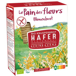 Pieczywo Chrupkie Owsiane Bezglutenowe BIO 150 g - Le Pain Des Fleurs 