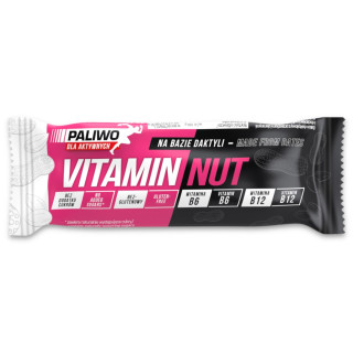 Baton Vitamin Nut z Witaminami B6 i B12 Bezglutenowy 50 g - Paliwo Dla